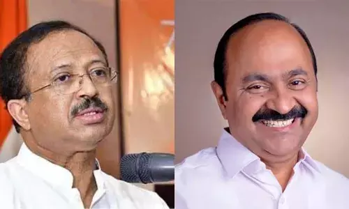 വി ഡി സതീശന് ഹൃദയവേദന പീഡന വീരനെ പുറത്താക്കിയതില്‍; കോണ്‍ഗ്രസ് കാണിക്കുന്നത് ഇരട്ട ചതി; കാളയുമായി വരുന്നത് നാളെയാക്കുന്നത് എന്തിന്, ഇപ്പോള്‍ തന്നെ നടത്തിക്കൂടെ: വി മുരളീധരന്‍