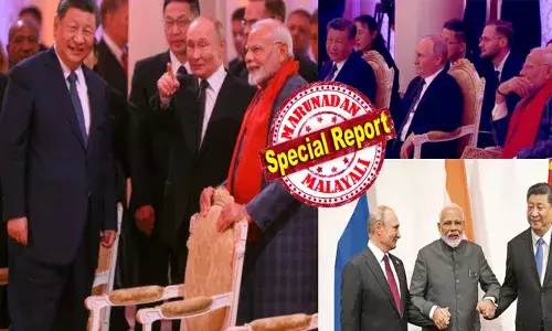 കല്ലുകൾ എടുത്തെറിഞ്ഞും വടിയെടുത്ത് അടിച്ചും മുഷ്ടിചുരുട്ടി ഇടിച്ചിട്ടും അന്ന് അതിർത്തിയിൽ മുഴുവൻ ആശങ്ക; ഇന്ന് എല്ലാം മറന്ന് വീണ്ടും കൂട്ടുകെട്ടിലേക്ക്; ഏഴ് വർഷത്തിന് ശേഷം പ്രധാനമന്ത്രി നരേന്ദ്ര മോദിയുടെ ആദ്യ ചൈനീസ് സന്ദർശനം; കൂടെ റഷ്യൻ ഫ്രണ്ടും; ഇരുവരെയും സ്വാഗതം ചെയ്ത് ഷി ജിൻപിംഗ്; ആ നിരോധിച്ച ആപ്പുകൾ തിരിച്ചുവരുമോ?