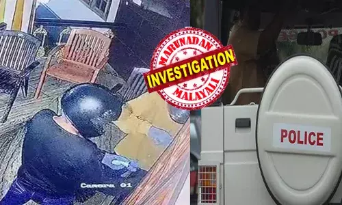 രാത്രി അത്താഴം കഴിച്ചുകൊണ്ടിരുന്ന വീട്ടുകാർ; പൊടുന്നനെ മുൻ വാതിൽ വെട്ടിപൊളിക്കുന്ന ശബ്ദം; പേടിച്ച് നിലവിളിച്ചതും മുന്നിൽ കണ്ടത് അജ്ഞാതരായ രണ്ടുപേരെ; എല്ലാവരും രക്ഷപ്പെട്ടത് ഭാഗ്യം കൊണ്ട്; ഞെട്ടിപ്പിക്കുന്ന ദൃശ്യങ്ങൾ പുറത്ത്