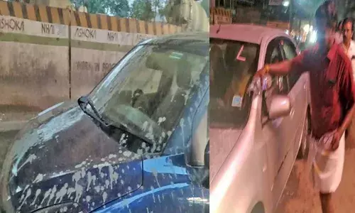 അരൂർ ഉയരപ്പാതയിൽ നിന്നും വാഹനങ്ങൾക്ക് മുകളിൽ കോൺക്രീറ്റ് മിശ്രിതം വീണു; യാത്രക്കാരിൽ ആശങ്ക; വാഹനം കഴുകാൻ തിക്കും തിരക്കും; അരമണിക്കൂറിൽ വിറ്റഴിഞ്ഞത് 72 കുപ്പിവെള്ളം