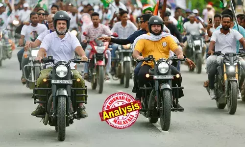 ബിഹാറില്‍ രാഹുല്‍ ഗാന്ധിയുടെ വോട്ടര്‍ അധികാര്‍ യാത്രയില്‍ വന്‍ജനക്കൂട്ടം; കാല്‍ചോട്ടിലെ മണ്ണ് ഒലിച്ചുപോകുന്നോ എന്ന ആശങ്കയില്‍ ബിജെപിയും എന്‍ഡിഎയും; വോട്ടര്‍ പട്ടിക തീവ്ര പരിഷ്‌കരണവും, വഖഫ് ഭേദഗതി നിയമവും ആര്‍ജെഡിക്കും കോണ്‍ഗ്രസിനും അനുകൂലമായി മുസ്ലീം-യാദവ്-ദളിത് വോട്ട് ഏകീകരണത്തിന് ഇടയാക്കുമോ? തന്ത്രങ്ങള്‍ പുനരാവിഷ്‌കരിച്ച്‌ ബിജെപി