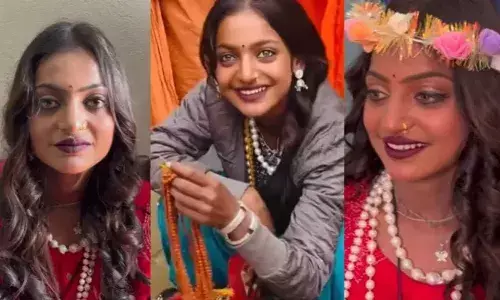 കുംഭമേളയിലെ വെള്ളാരം കണ്ണുള്ള പെണ്ണ്; ബ്രൗൺ ബ്യൂട്ടി മൊണാലിസ മലയാള സിനിമയിലേക്ക്; അരങ്ങേറ്റം നാഗമ്മയിലൂടെ