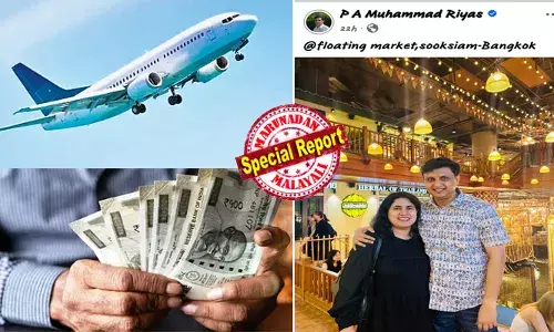 ഗോള്‍ഡ് അവാര്‍ഡ് സ്വീകരിക്കാന്‍ മന്ത്രി മുഹമ്മദ് റിയാസ് കുടുംബസമേതം ബാങ്കോക്കില്‍; ടൂറിസം വരുമാനം കൂട്ടാനായി വിനോദ സഞ്ചാര വകുപ്പിലെ മുതിര്‍ന്ന ഉദ്യോഗസ്ഥരും ഉലകം ചുറ്റലിന്; ഓണത്തിന് ശമ്പളവും പെന്‍ഷനും നല്‍കാന്‍ 3000 കോടി കടമെടുത്ത സര്‍ക്കാര്‍, ഉദ്യോഗസ്ഥരുടെ വിദേശ പര്യടനത്തിന് അകമഴിഞ്ഞ് ചെലവഴിക്കുന്നത് ലക്ഷങ്ങള്‍