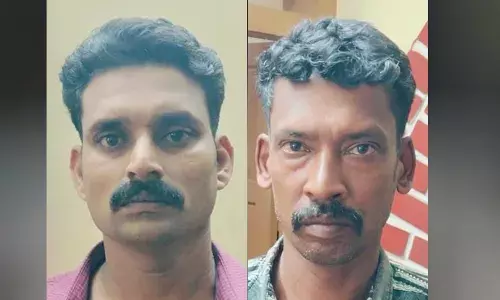 ഒരേ വളപ്പിലുള്ള ബന്ധുക്കളുടെ വീടുകളില്‍ മോഷണം; പിത്തള ടാപ്പുകളും പൂപ്പാത്രവും ഓട്ടുരുളിയും ചെമ്പു കുട്ടകവും മോഷ്ടിച്ചു; പ്രതികള്‍ പിടിയില്‍