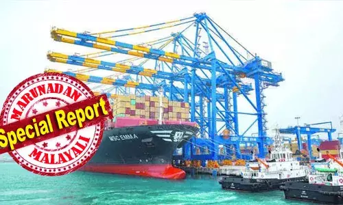 റോഡ്-റെയില്‍ കണക്ടിവിറ്റി യാഥാര്‍ഥ്യമാകാത്തതിനാല്‍ ട്രാന്‍സ്ഷിപ്‌മെന്റ് തുറമുഖമെന്ന രീതിയില്‍ മാത്രമാണ് ഇപ്പോള്‍ പ്രവര്‍ത്തനം; എന്നിട്ടും പ്രവര്‍ത്തനം തുടങ്ങി ഒമ്പത് മാസത്തിനുള്ളില്‍ 10 ലക്ഷം കണ്ടെയ്‌നറുകള്‍ കൈകാര്യം ചെയ്തുകൊണ്ട് ലോക മാരിടൈം മേഖലയെ വിസ്മയിപ്പിച്ച് വിഴിഞ്ഞം; തിരുവനന്തപുരത്തെ അദാനി പോര്‍ട്ട് കുതിച്ചുയരുന്ന കഥ