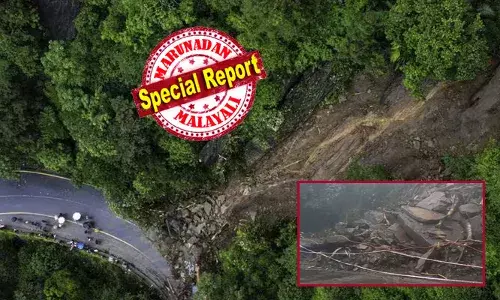 താമരശ്ശേരി ചുരത്തില്‍ വീണ്ടും അപകട ഭീഷണി; ചുരം വ്യൂ പോയിന്റിന് സമീപം പാറക്കല്ലുകള്‍ റോഡിലേക്ക് ഇടിഞ്ഞുവീഴുന്നു;  മഴയും കോടമഞ്ഞും പ്രതിസന്ധി;  ഗതാഗതം നിരോധിച്ചു;  ലക്കിടിയിലും അടിവാരത്തും വാഹനങ്ങള്‍ തടയും