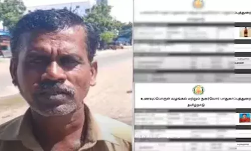 ക്ഷേമനിധി ബോർഡിൽ പേര് രജിസ്റ്റർ ചെയ്യാൻ ഇ-റേഷൻ കാർഡ് ഡൗൺലോഡ് ചെയ്തപ്പോൾ ഞെട്ടൽ; കാർഡിൽ ഭാര്യയുടെ ചിത്രത്തിന് പകരം ബിയർ കുപ്പി; റേഷൻ കാർഡ് സ്വീകരിക്കാൻ കഴിയില്ലെന്ന് അധികാരികൾ; പരാതിയുമായി നിർമാണതൊഴിലാളി