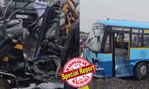 കാസര്‍കോട്ട് ബ്രേക്ക് നഷ്ടപ്പെട്ടു നിയന്ത്രണംവിട്ട ബസ് കാത്തിരിപ്പ് കേന്ദ്രത്തില്‍ ഇടിച്ചു കയറി; അഞ്ച് പേര്‍ക്ക് ദാരുണാന്ത്യം;  മൂന്ന് പേര്‍ക്ക് ഗുരുതര പരിക്ക്;  അപകടത്തില്‍പ്പെട്ടത് കര്‍ണാടക ആര്‍ടിസിയുടെ ബസ്