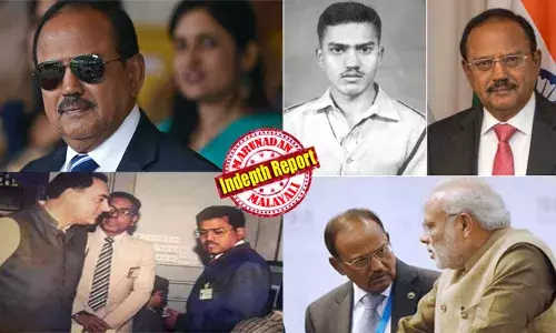 മീസോ തീവ്രവാദികളെ സല്‍ക്കാര തന്ത്രത്തിലൂടെ പാട്ടിലാക്കിയ സമര്‍ഥന്‍; പഞ്ചാബിലെ ഭീകരവാദം അടിച്ചമര്‍ത്താന്‍ ഭിന്ദ്രന്‍വാലയെ പറ്റിച്ചത് ഉന്തുവണ്ടിക്കാരനായി; പാക്കിസ്ഥാനില്‍ വച്ച് പലതവണ മരണം മുഖാമുഖം കണ്ടു; യുഎസ് ചാരറാണിയെ തുരത്തി സിക്കിം മോചിപ്പിച്ചു; ഇന്ത്യന്‍ ജെയിംസ് ബോണ്ട് ഡോവലിന്റെ അപസര്‍പ്പക ജീവിതം വീണ്ടും വാര്‍ത്തകളില്‍!