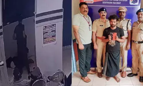 കോട്ടയം റെയിൽവേ സ്റ്റേഷനിൽ കാത്തിരിപ്പുകേന്ദ്രത്തിൽനിന്ന് യാത്രക്കാരൻ്റെ സ്വർണ്ണമാലയും മൊബൈൽ ഫോണും കവർന്നു; ബംഗാൾ സ്വദേശി പിടിയിൽ