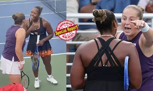 നിനക്ക് വിദ്യാഭ്യാസം ഉണ്ടോടീ, നിലവാരം ഉണ്ടോടീ: കോര്‍ട്ടില്‍ ആക്രോശിച്ച് ലാത്വിയന്‍ താരം ജെലീന ഓസ്താപെന്‍കോ; തോല്‍വിയെ നേരിടാന്‍ പഠിക്കണമെന്ന് കൂളായി യുഎസ് താരം ടൗണ്‍സെന്റ്; യുഎസ് ഓപ്പണില്‍ വംശീയ അധിക്ഷേപമെന്ന് ആക്ഷേപം; കളി അവസാനിച്ചപ്പോള്‍ സംഭവിച്ചത്