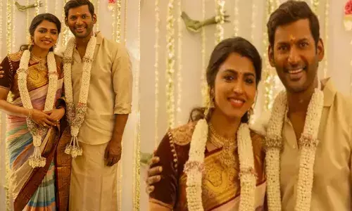 എൻ പാതി ഉയിർ നീ..; ഒടുവിൽ സന്തോഷ വാർത്തയുമായി നടൻ വിശാൽ; നടി ധൻസികയുമായുള്ള വിവാഹനിശ്ചയം കഴിഞ്ഞു; ആശംസകളുമായി ആരാധകർ