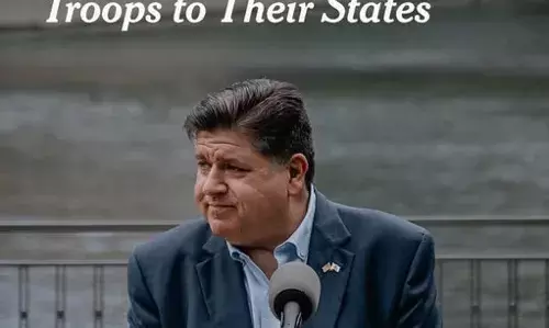 ഡെമോക്രാറ്റിക് പാര്ട്ടി നഗരങ്ങളിലേക്ക് സൈന്യത്തെ അയക്കുമെന്നുള്ള പ്രസിഡന്റ് ഡൊണാള്ഡ് ട്രംപിന്റെ ഭീഷണിക്കെതിരെ ശക്തമായ നിലപാടുമായി ഡെമോക്രാറ്റിക് ഗവര്ണര്മാര് ഡെമോക്രാറ്റിക് പാര്ട്ടി നഗരങ്ങളിലേക്ക് സൈന്യത്തെ അയക്കുമെന്നുള്ള പ്രസിഡന്റ് ഡൊണാള്ഡ് ട്രംപിന്റെ ഭീഷണിക്കെതിരെ ശക്തമായ നിലപാടുമായി ഡെമോക്രാറ്റിക് ഗവര്ണര്മാര്