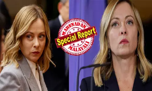 ഫോൺ സ്ക്രോൾ ചെയ്യവേ മെലോണിക്ക് ഞെട്ടൽ; അശ്ലീല സൈറ്റിൽ വ്യാജ ചിത്രങ്ങൾ അയച്ച് ശല്യം; തല വെട്ടിമാറ്റിയ രീതിയിൽ പ്രതിപക്ഷ വനിതാ നേതാക്കളുടെ അടക്കം ഫോട്ടോ; ഒരു രാജ്യത്തെ പ്രധാനമന്ത്രി പോലും നോട്ട് സേഫ്; പിന്നിലെ മാസ്റ്റർബ്രെയിൻ ആര്?; കുറ്റക്കാരെ വെറുതെ വിടില്ലെന്നും മറുപടി