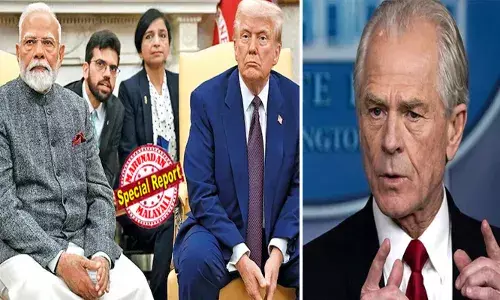 ഇന്ത്യയ്ക്ക് ട്രംപ് താരിഫ് ഷോക്ക് നല്‍കിയതിന് പിന്നില്‍ പകപോക്കല്‍; ഇരട്ട തീരുവ ചുമത്തി ഇരുട്ടടി അടിച്ചത് ഇന്ത്യ-പാക് സംഘര്‍ഷത്തില്‍ മധ്യസ്ഥത വഹിക്കാന്‍ കഴിയാത്ത നീരസം മൂലം; സമാധാന നൊബേലിനായി കൊതിക്കുന്ന യുഎസ് പ്രസിഡന്റിനെ ചൊടിപ്പിച്ചത് ഇന്ത്യയുടെ സമീപനം; റഷ്യന്‍ എണ്ണയല്ല കാരണമെന്ന് ജെഫറീസിന്റെ റിപ്പോര്‍ട്ടും പീറ്റര്‍  നവാരോയുടെ പ്രസ്താവനയും