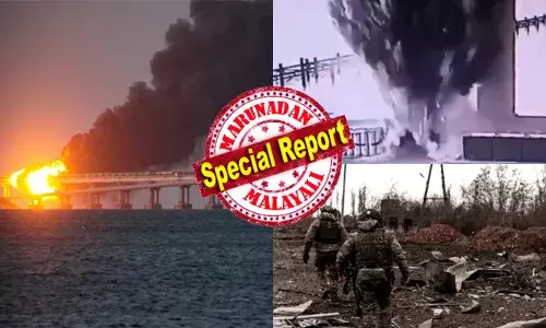 പുലർച്ചെ ആകാശത്ത് ഇരമ്പൽ ശബ്ദവും വെളിച്ചവും; താഴ്ന്ന് വട്ടമിട്ട് പറന്ന് ഭീതി; പൊടുന്നനെ സൈന്യത്തിന് അലർട്ട് കോൾ; സ്‌നൈപ്പറുകളെല്ലാം റെഡിയാക്കി നിവർന്നതും വൻ പൊട്ടിത്തെറി; നിമിഷ നേരം കൊണ്ട് വമ്പൻ പാലം ചിന്നിച്ചിതറി; ചക്കിന് വെച്ചത് കൊക്കിന് കൊണ്ട അവസ്ഥ; റഷ്യയുടെ ആണിവേര് തന്നെ യുക്രൈൻ പുഴുതെടുക്കുമ്പോൾ