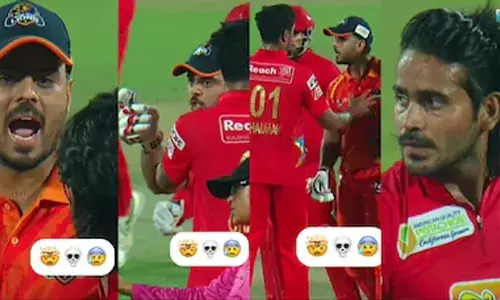 ഡൽഹി പ്രീമിയർ ലീഗിലും രക്ഷയില്ല; ദിഗ്‌വേഷ് റാത്തിയ്ക്ക് കനത്ത പിഴ; ഇത്തവണ കോർത്തത് നിതീഷ് റാണയുമായി; വൈറാലി വീഡിയോ