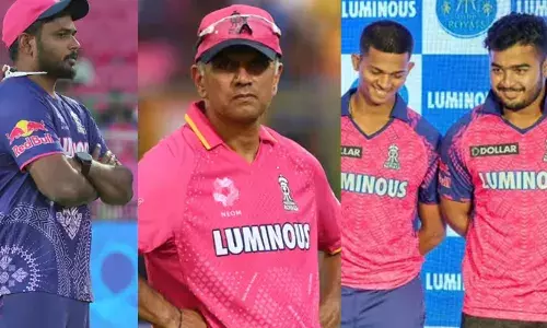 ഓപ്പണിങ് സ്ഥാനത്തെച്ചൊല്ലി സഞ്ജുവുമായി ഭിന്നത;  രാജസ്ഥാനിലെ ക്യാപ്റ്റന്‍സി തര്‍ക്കം മനംമടുപ്പിച്ചു; വലിയ ദൗത്യം വാഗ്ദാനം ചെയ്തത് ഒതുക്കാന്‍;  റിയാന്‍ പരാഗ് ക്യാപ്റ്റനാകുമെന്ന് ഉറപ്പിച്ചതോടെ ദ്രാവിഡിന്റെ പടിയിറക്കം; സഞ്ജുവിന്റെ അടുത്തനീക്കം അറിയാന്‍ ആകാംക്ഷയില്‍ ആരാധകര്‍