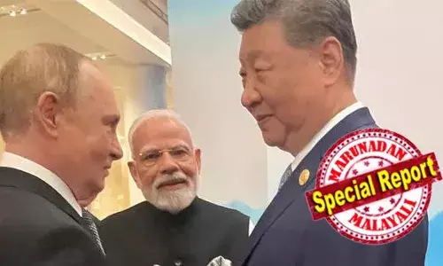 ഷാങ്ഹായ് സഹകരണ ഉച്ചകോടി വേദിയില്‍ മോദി-ഷി ജിന്‍പിംഗ്-പുടിന്‍ ചര്‍ച്ച; ലോകത്തെ കരുത്തരായ നേതാക്കളുടെ കൂടിക്കാഴ്ച്ചയെ അസാധാരണമെന്ന് വിശേഷിപ്പിച്ചു മാധ്യമങ്ങള്‍;  ഇന്ത്യയും ചൈനയും ശത്രുക്കളല്ല, പങ്കാളികളെന്ന് ഷീ ജിന്‍ പിങ്; റഷ്യയില്‍ നിന്നും എണ്ണ വാങ്ങുന്നത് തുടരാന്‍ ഇന്ത്യ