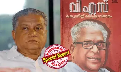 പിറകില്‍ നിന്ന് കുത്തിയവരും ഒറ്റപ്പെടുത്തിയവരും വി.എസിന്റെ വിലാപയാത്രയില്‍ നെഞ്ചുവിരിച്ചു നിന്നു; പാര്‍ട്ടിയിലെ കണ്ണുതുറക്കാത്ത ദൈവങ്ങളുടെ കണ്ണ് ജനലക്ഷങ്ങള്‍ തുറപ്പിച്ചു; എം.വി ഗോവിന്ദന് നാലാംകിട സൈബര്‍ പോരാളിയുടെ ഭാഷ; സിപിഎം നേതാക്കള്‍ക്ക് രൂക്ഷ വിമര്‍ശനവുമായി പിരപ്പന്‍കോട് മുരളി വീണ്ടും
