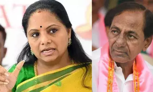 നേതൃത്വത്തെ പരസ്യമായി ചോദ്യം ചെയ്തു;  പാര്‍ട്ടിവിരുദ്ധ പ്രവര്‍ത്തനത്തിന് മകള്‍ കവിതയെ ബിആര്‍എസില്‍നിന്ന് പുറത്താക്കി ചന്ദ്രശേഖര റാവു