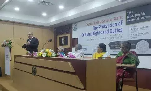 രാജ്യത്തിന്റെ ഐക്യവും അഖണ്ഡതയും സാഹോദര്യം എന്ന കേന്ദ്ര ബിന്ദുവില് അധിഷ്ഠിതം: ജസ്റ്റിസ് നരിമാന് രാജ്യത്തിന്റെ ഐക്യവും അഖണ്ഡതയും സാഹോദര്യം എന്ന കേന്ദ്ര ബിന്ദുവില് അധിഷ്ഠിതം: ജസ്റ്റിസ് നരിമാന്