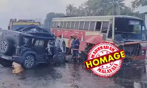 കൊല്ലത്ത് കെഎസ്ആര്‍ടിസി ബസ്സും എസ്.യു.വിയും കൂട്ടിയിടിച്ച് മൂന്ന് പേര്‍ മരിച്ചു; രണ്ട് പേരുടെ നില അതീവ ഗുരുതരം; വലിയ കുളങ്ങരയിലെ അപകടത്തില്‍ മരിച്ചത് തേവലക്കര സ്വദേശികള്‍; കണ്ണൂരില്‍ വാഹനാപകടത്തില്‍ മരിച്ചത് രണ്ട് പേര്‍; ഉത്രാട ദിനം കേരളത്തെ നടുക്കി വാഹനാപകടങ്ങള്‍