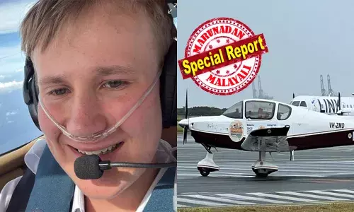 40,000 അടിയിൽ കുതിക്കുന്ന പാസ്സഞ്ചർ ഫ്ലൈറ്റുകളെ എല്ലാം മറികടന്ന് ആകാശത്ത് ഒരു കുഞ്ഞൻ വിമാനം; മൈലുകൾ താണ്ടി ഓസ്ട്രേലിയ ടു ലണ്ടൻ യാത്ര; ലോകം ചുറ്റുന്ന ഒരു 15- കാരനെ കണ്ട് അത്ഭുതം; ചെറുപ്പത്തിൽ തന്നെ ചിറകുകൾ വിരിച്ച് പറന്ന കൗമാരക്കാരന്റെ കഥ ഇങ്ങനെ