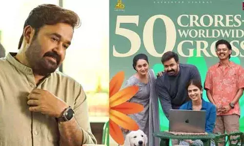 ആഗോള കളക്ഷന്‍ 50 കോടി പിന്നിട്ടെന്ന് മോഹന്‍ലാല്‍; സത്യന്‍ അന്തിക്കാടിന്റെ മോഹന്‍ലാല്‍ ചിത്രം ഹൃദയപൂര്‍വ്വം 50 കോടി ക്ലബ്ബില്‍