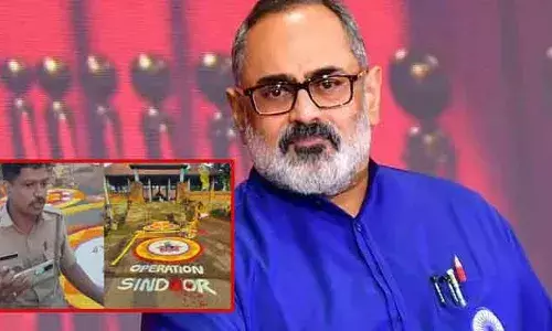 ഓപ്പറേഷന്‍ സിന്ദൂര്‍ പൂക്കളം :എഫ്‌ഐആര്‍ രാജ്യദ്രോഹപരം; പിന്‍വലിക്കണം; പാകിസ്ഥാനല്ല കേരളം ഭരിക്കുന്നതെന്നും രാജീവ്ചന്ദ്രശേഖര്‍