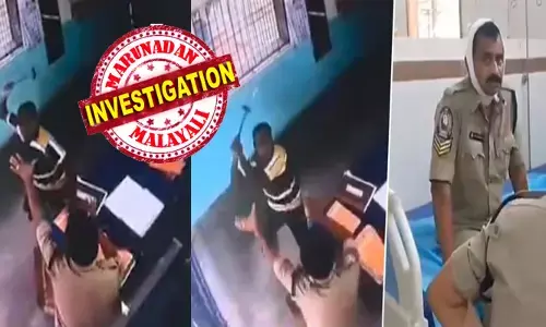 ടിഷർട്ട് ധരിച്ച് കൈയ്യിൽ ചുറ്റികയുമായി നടന്നെത്തി; ഭ്രാന്തമായി സംസാരിച്ചുകൊണ്ട് വാർഡന്റെ തല അടിച്ചുതകർത്ത് തടവുകാർ; ആന്ധ്രയെ നടുക്കി ജയിൽചാട്ടം; ഞെട്ടിപ്പിക്കുന്ന ദൃശ്യങ്ങൾ പുറത്ത്