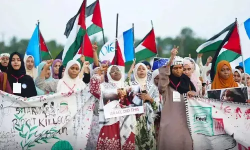 ജൈവ സങ്കേതമായ മാടായിപാറയില്‍ ജി.ഐ.ഒ പ്രവര്‍ത്തകര്‍ ഫലസ്തീന്‍ അനുകൂല പ്രകടനവുമായ എത്തിയത് അനുമതിയില്ലാതെ;  30 ജിഐഒ പ്രവര്‍ത്തകര്‍ക്കെതിരെ കേസെടുത്തു പോലീസ്; കേസിനെ നിയമപരമായി നേരിടുമെന്ന് നേതാക്കള്‍