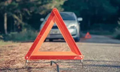 റോഡരികില്‍ ഉറങ്ങുകയായിരുന്ന സഹോദരങ്ങളിലേക്ക് ഇടിച്ച് കയറി കാര്‍; രണ്ടരവയസുകാരിക്ക് ദാരുണാന്ത്യം; ഇടിച്ച കാര്‍ നിര്‍ത്താതെ പോയി