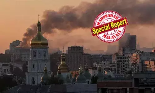 805 ഡ്രോണുകള്‍ ഉപയോഗിച്ച് കീവില്‍ റഷ്യന്‍ ആക്രമണം; യുക്രെയ്ന്‍ മന്ത്രിസഭാ ആസ്ഥാനത്തിനുമേല്‍ പുക; രണ്ട് പേര്‍ കൊല്ലപ്പെട്ടതായി റിപ്പോര്‍ട്ട്; അധിനിവേശം ആരംഭിച്ചതിനുശേഷമുള്ള ഏറ്റവും വലിയ റഷ്യന്‍ ഡ്രോണ്‍ ആക്രമണമാണിതെന്ന് യുക്രെയ്ന്‍ വ്യോമസേന; പുടിന്‍ രണ്ടും കല്‍പ്പിച്ച്