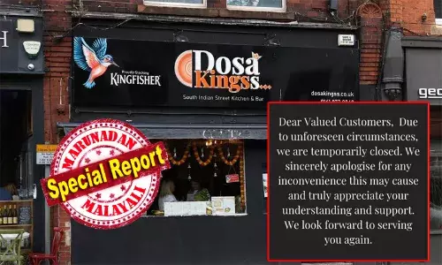 ബ്രിട്ടനിലെ മാഞ്ചസ്റ്ററില്‍ ദോശക്കു പേരുകേട്ട റെസ്റ്റോറന്റില്‍ ഭക്ഷണം കഴിച്ചവര്‍ക്ക് ഭക്ഷ്യ വിഷബാധയെന്നു സൂചന; പാഞ്ഞെത്തിയ എമര്‍ജന്‍സി വിഭാഗക്കാര്‍ ഹോട്ടലിനു പൂട്ടിട്ടു; ദോശ കിംഗിന് പുറത്ത് ആംബുലന്‍സുകളുടെയും പോലീസ് വാഹനങ്ങളുടെയും നീണ്ട നിര; ഓണാഘോഷത്തിന്റെ ഭാഗമായി നടന്ന സദ്യയില്‍ പങ്കെടുത്തവരില്‍ മലയാളികളും; ഫൈവ് സ്റ്റാര്‍ റേറ്റിംഗ് നല്‍കിയ സ്ഥാപനം വിവാദത്തില്‍