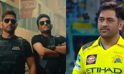 മുന്‍ ഇന്ത്യന്‍ ക്രിക്കറ്റ് നായകന്‍ എം.എസ്. ധോണി സിനിമയിലേക്കോ? നടന്‍ മാധവനൊപ്പം ആക്ഷന്‍ രംഗങ്ങളില്‍; ദി ചെയ്‌സ് ടീസര്‍ പുറത്ത്; വീഡിയോ വൈറല്‍