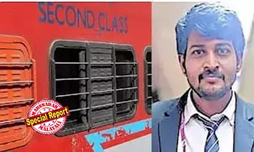 സ്റ്റോപ്പില്‍ ഇറങ്ങാന്‍ മറന്ന യാത്രക്കാരന്‍ അപായ ചങ്ങല വലിച്ചു; ശക്തമായ കാറ്റും മഴയും ഉള്ളപ്പോള്‍ വളപട്ടണം പാലത്തില്‍ നിന്നുപോയി ട്രെയിന്‍; നിസ്സഹായരായി ലോക്കോ പൈലറ്റും ഗാര്‍ഡും; ഒടുവില്‍ രക്ഷകനായത് ഈ യുവാവ്