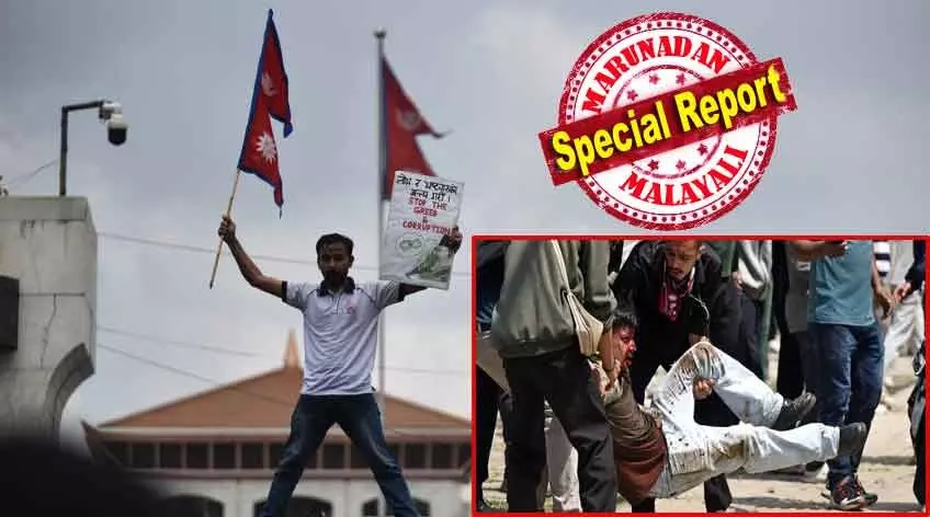 നിരോധിച്ചത് രജിസ്റ്റര് ചെയ്യാത്ത 26 പ്ലാറ്റ്ഫോമുകള്; അഴിമതിയും സ്വജനപക്ഷപാതവും വാഗ്ദാന ലംഘനങ്ങളും ഉയര്ത്തി യുവാക്കള് തെരുവില് ഇറങ്ങി; നേതാക്കളുടെ മക്കളുടെ ആഡംബര ജീവിതം നെപ്പോ കിഡ്സ് വികാരം കത്തി പടര്ന്നു; അശാന്തി മനസ്സിലാക്കി ഒടുവില് സര്ക്കാര് വഴങ്ങുന്നു; സോഷ്യല് മീഡിയ തിരിച്ചെത്തി; കാലപം അന്വേഷിക്കും; നേപ്പാളില് ശാന്തത വരുമോ? നിരോധിച്ചത് രജിസ്റ്റര് ചെയ്യാത്ത 26 പ്ലാറ്റ്ഫോമുകള്; അഴിമതിയും സ്വജനപക്ഷപാതവും വാഗ്ദാന ലംഘനങ്ങളും ഉയര്ത്തി യുവാക്കള് തെരുവില് ഇറങ്ങി; നേതാക്കളുടെ മക്കളുടെ ആഡംബര ജീവിതം നെപ്പോ കിഡ്സ് വികാരം കത്തി പടര്ന്നു; അശാന്തി മനസ്സിലാക്കി ഒടുവില് സര്ക്കാര് വഴങ്ങുന്നു; സോഷ്യല് മീഡിയ തിരിച്ചെത്തി; കാലപം അന്വേഷിക്കും; നേപ്പാളില് ശാന്തത വരുമോ?