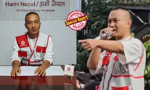 ഭൂകമ്പത്തില്‍ കുഞ്ഞിനെ നഷ്ടപ്പെട്ടതോടെ ജീവിതം സാമൂഹിക സേവനത്തിനായി ഉഴിഞ്ഞുവച്ചു; ഹമി നേപ്പാള്‍ എന്ന എന്‍ ജി ഒയുടെ തലവനായി യുവാക്കളുടെ കണ്ണിലുണ്ണിയായി; യൂണിഫോം ധരിച്ച് പുസ്തകങ്ങളുമായി പ്രക്ഷോഭത്തിനിറങ്ങാന്‍ ആഹ്വാനം ചെയ്തതോടെ ജനകീയ നേതാവായി; ജെന്‍ സി കരുത്തില്‍ നേപ്പാള്‍ സര്‍ക്കാര്‍ ആടിയുലയുമ്പോള്‍ സമരമുഖമായ സുഡാന്‍ ഗുരുങ് ആരാണ്?