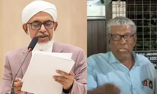 സമസ്തയില്‍ ഒരുപാട് നല്ല പണ്ഡിതന്മാരുണ്ട്;  നദ്വി പണ്ഡിത വേഷം ധരിച്ച നാറി; വിവാദ പ്രസ്താവനയില്‍ പ്രതിഷേധവുമായി സിപിഎം ലോക്കല്‍ കമ്മിറ്റി അംഗം