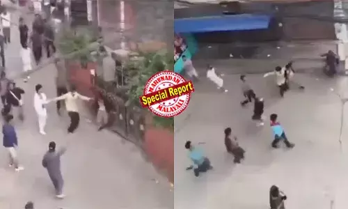 ഓടാന്‍ ഇനി സ്ഥലം ബാക്കിയില്ല! കാഠ്മണ്ഡുവിലെ തെരുവിലൂടെ ധനമന്ത്രിയെ ഓടിച്ച് ജെന്‍ സി പ്രക്ഷോഭകര്‍; യുവാവിന്റെ തൊഴിയേറ്റ് നിലതെറ്റി മന്ത്രി മതിലില്‍ ഇടിച്ചുവീഴുന്നതിന്റെയും ജീവനും കൊണ്ട് എണീറ്റോടുന്നതിന്റെയും ദൃശ്യങ്ങള്‍ പുറത്ത്; നേപ്പാളില്‍ ജനരോഷം തിളയ്ക്കുന്നത് ഇങ്ങനെ