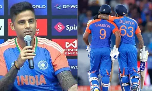 യുഎഇക്കെതിരെ സഞ്ജു സാംസണ്‍ ഓപ്പണറാകുമോ?  ചോദ്യത്തിന് തമാശകലര്‍ന്ന മറുപടി നല്‍കി സൂര്യകുമാര്‍ യാദവ്;  യുഎഇയെ എഴുതിത്തള്ളാനാവില്ലെന്നും ഇന്ത്യന്‍ നായകന്‍