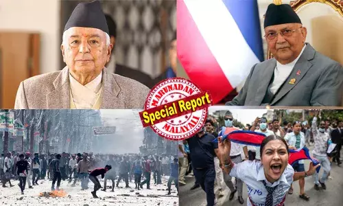 2008 ല്‍ രാജഭരണം അവസാനിപ്പിച്ചതിന് ശേഷം നേപ്പാള്‍ നേരിടുന്ന ഏറ്റവും വലിയ രാഷ്ട്രീയ പ്രതിസന്ധി; പ്രധാനമന്ത്രി കെ പി ശര്‍മ്മ ഒലിക്ക് പുറമേ പ്രസിഡന്റ് രാം ചന്ദ്ര പൗഡേലും രാജി വച്ചു; നാഥനില്ലാ കളരിയായതോടെ രാജ്യത്തിന്റെ സുരക്ഷാ ചുമതല ഏറ്റെടുത്ത് സൈന്യം; അക്രമം അവസാനിപ്പിക്കാന്‍ ജെന്‍ സി പ്രക്ഷോഭകരോട് അഭ്യര്‍ഥന; സര്‍ക്കാരിനെ മുട്ടുകുത്തിച്ചതിന്റെ ആഹ്ലാദത്തില്‍ പ്രക്ഷോഭകര്‍