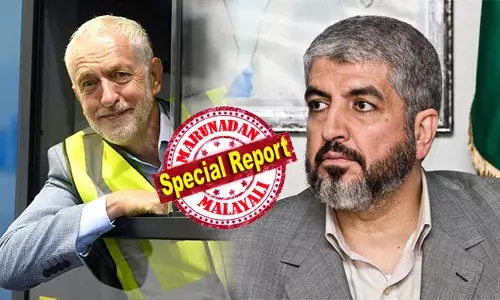 ഗാസ ആക്രമണത്തിന്റെ രണ്ടാം വാര്‍ഷികം അടുത്തെത്തവെ ഹമാസ് ഭീകരരെ തേടി ഇസ്രായേല്‍ ബോംബുകള്‍ ഖത്തര്‍ തലസ്ഥാനത്ത്; ഇസ്രായേല്‍ നോട്ടമിട്ട ഹമാസ് തലവരില്‍ പ്രമുഖനായ ഖാലെദ് മാഷാല്‍ ബ്രിട്ടന്റെ റെഡ് ലിസ്റ്റില്‍; മുന്‍ ലേബര്‍ നേതാവ് ജെറമി കോര്‍ബിനുമായി ബന്ധമെന്ന വെളിപ്പെടുത്തല്‍ പുറത്തു വന്നത് 2018ല്‍; ഗാസ ആക്രമണ ശേഷം ഖാലെദ് ഓണ്‍ലൈനില്‍ പ്രത്യക്ഷപ്പെട്ടത് മലപ്പുറത്തെ റാലിയില്‍