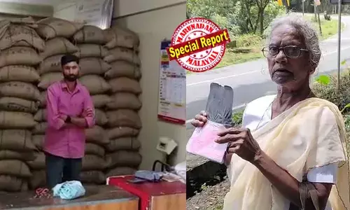 അരി വേണമെങ്കില്‍ ബിജെപിക്കാരുടെ കടയില്‍ പോകണം; റേഷന്‍ കടക്കാരന്‍ തന്നെ അധിക്ഷേപിച്ച് വിട്ടതായി പെന്‍ഷന്‍ വിവാദത്തില്‍ ഭിക്ഷ യാചിച്ച് സമരം നടത്തിയ മറിയക്കുട്ടി; കോണ്‍ഗ്രസ് നേതാവിന്റെ കടയിലാണ് വിലക്കെന്നും 87 കാരിയുടെ പരാതി; അങ്ങനെ ഒരുസംഭവമേ നടന്നിട്ടില്ലെന്ന് റേഷന്‍ കട ജീവനക്കാരനും