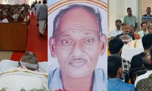 ഇതരമതസ്ഥന്റെ മൃതദേഹം പള്ളിക്കുള്ളിൽ പൊതുദർശനത്തിന് വെച്ചു; കോഴഞ്ചേരി മാർത്തോമാ പള്ളിയിൽ അന്ത്യയാത്ര നൽകിയത് സെക്യൂരിറ്റി ജീവനക്കാരനായ അജികുമാർ കുറുപ്പിന്