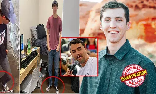 ചാര്‍ലി കിര്‍ക്കിനെ എനിക്ക് കണ്ണെടുത്താല്‍ കണ്ടൂടാ! അയാള്‍ വെറുപ്പും വിദ്വേഷവും പ്രചരിപ്പിക്കുന്ന നേതാവ്; കൊലയ്ക്ക് മുമ്പ് ഒരു വിരുന്നില്‍ വച്ച് ടൈലര്‍ റോബിന്‍സണ്‍ കുടുംബാംഗങ്ങളോട് പറഞ്ഞത് ഇങ്ങനെ; കൃത്യം ചെയ്തത് ഒറ്റയ്‌ക്കെന്ന് അന്വേഷണ ഏജന്‍സികള്‍; 22 കാരന്റെ മാതാപിതാക്കള്‍ റിപ്പബ്ലിക്കന്‍ പാര്‍ട്ടി അംഗങ്ങള്‍; കീഴടങ്ങിയത് കുടുംബ സുഹൃത്ത് വഴി