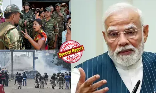കുടിയിറക്കപ്പെട്ടവരെ ആശ്വസിപ്പിക്കാനും കൈത്താങ്ങാകാനും പ്രധാനമന്ത്രി ശനിയാഴ്ച മണിപ്പൂരിലേക്ക്; 8,500 കോടിയുടെ വികസന പദ്ധതികള്‍ക്ക് തുടക്കം കുറിക്കും; പ്രക്ഷോഭത്തിനു ശേഷമുള്ള മോദിയുടെ ആദ്യ സന്ദര്‍ശനം; മണിക്കൂറുകള്‍ ബാക്കി നില്‍ക്കെ സംസ്ഥാനത്ത് സംഘര്‍ഷം; ബിജെപിയില്‍ 43 ഓളം പേരുടെ കൂട്ടരാജിയും