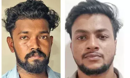 സ്വര്‍ണം വാങ്ങാനെന്ന വ്യാജേന ജൂവലറിയിലെത്തി; സ്വര്‍ണമാല കഴുത്തിലിട്ടശേഷം ഓടി രക്ഷപ്പെട്ടു: രണ്ടു പേര്‍ അറസ്റ്റില്‍
