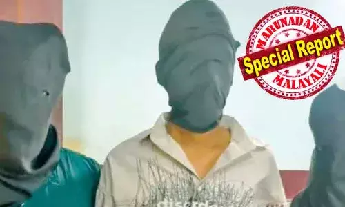 ഭീകരവാദികളല്ല സര്‍, കെ.എസ്.യു പ്രവര്‍ത്തകരാണ്! എന്തിന് കൈവിലങ്ങും മുഖമൂടിയും? മജിസ്‌ട്രേട്ടിന്റെ ചോദ്യത്തിന് എസ് എച്ച് ഒയ്ക്ക് ഉത്തരവില്ല; കാരണം കാണിക്കല്‍ നോട്ടീസ് നല്‍കിയിട്ടും നിലപാട് മാറ്റിയില്ല; ആശുപത്രിയിലും അവരെ കൊണ്ടു പോയത് അതേ പടി; ഇടിവീരന്‍ ഷാജഹാന്‍ വീണ്ടും വിവാദത്തില്‍; ചേലക്കരയിലേത് പ്രാകൃത നടപടി